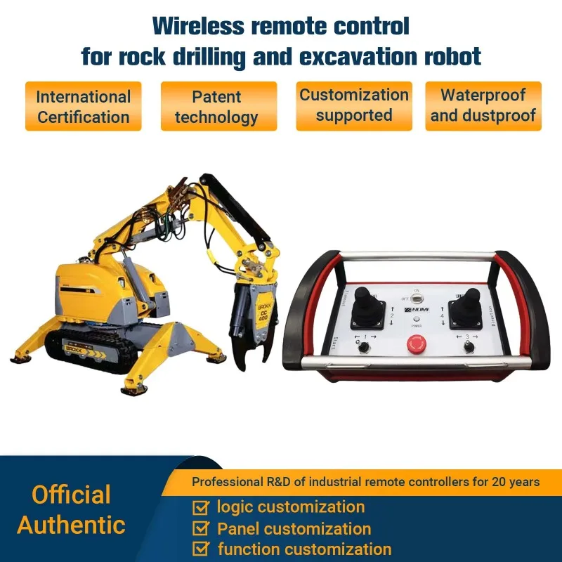Factory direct supply industrial general hydraulic valve, with remote control function, suitable for crane excavators