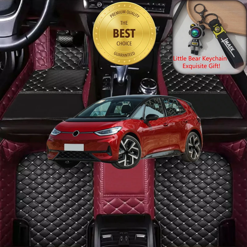 

Custom Fit for VW ID.3 Electric Hatchback 2019-2026 Car Floor Mats Luxury Car Accessories Auto Carpet Mats Left/Right-hand Drive