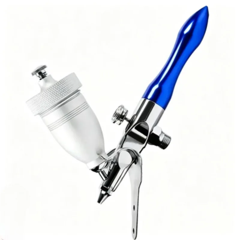 Pneumatic Sandblasting Gun Set 0.5mm Nozzle for Surface Polishing & Rust Removing