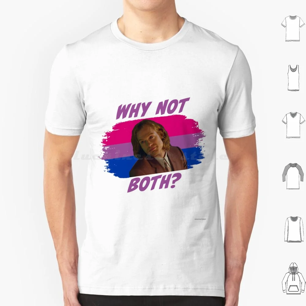 Lestat-Why Not Both ? T Shirt 6xl Cotton Cool Tee Lestat De Lioncourt Lestat Interview With The Vampire Iwtv Vampire Chronicles