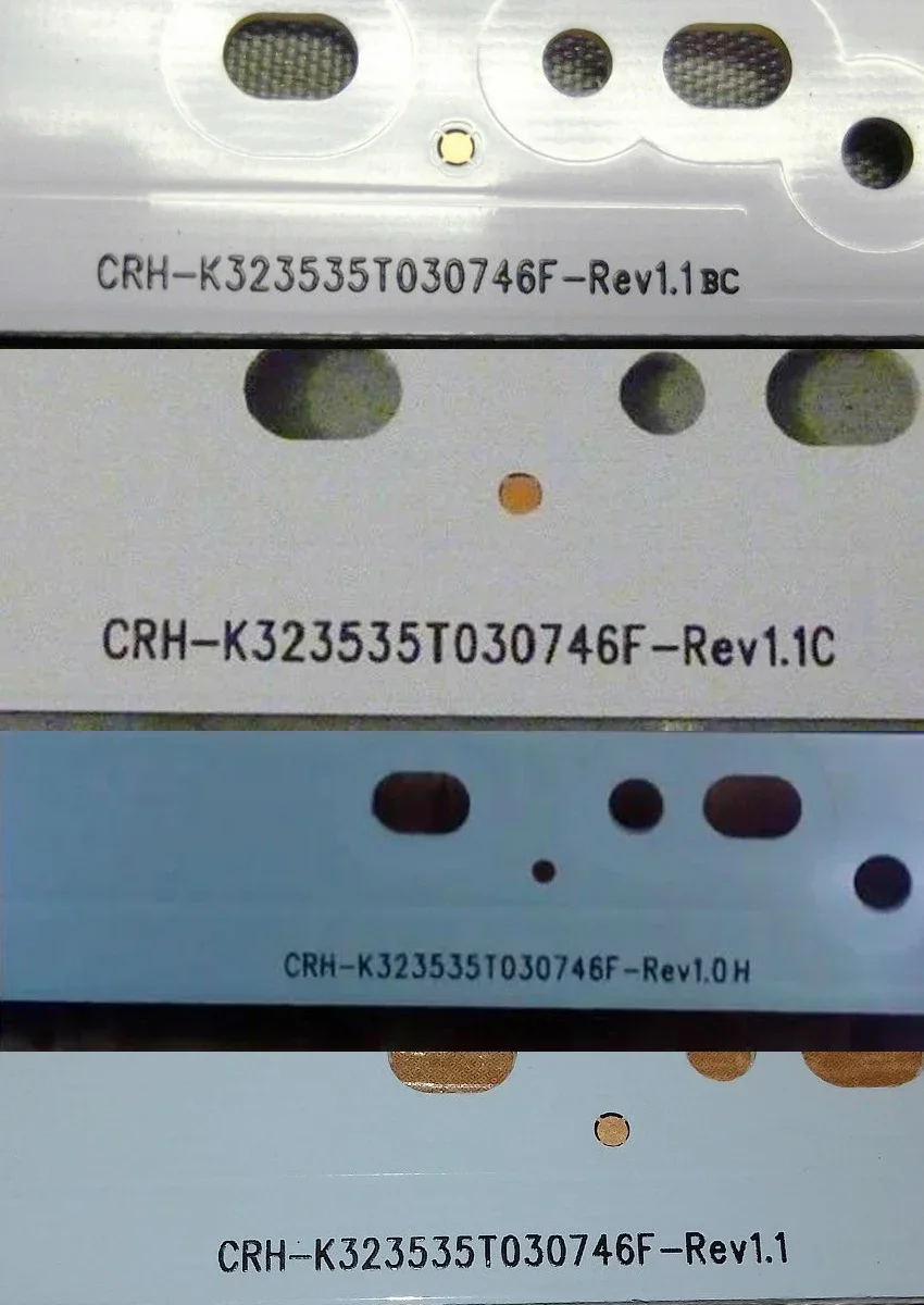 TV LED Band array For Proscan PLDED3273A 32" HD LEDS Bars Backlight Strips CRH-K323535T030746F-Rev1.1 Rev1.0 Line Ruler Tapes