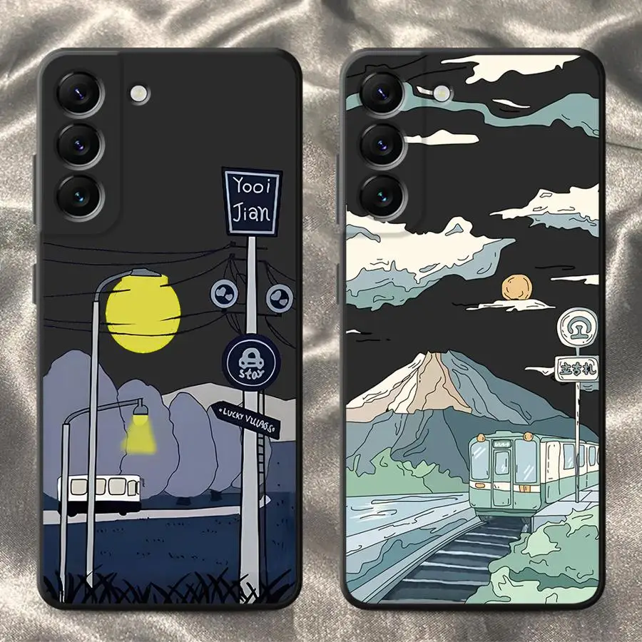 Case for Samsung Galaxy A16 A13 A14 A24 A22 A52 A36 A26 A15 A51 A11 A12 A35 A34 Phone Cover Artistic Scenery