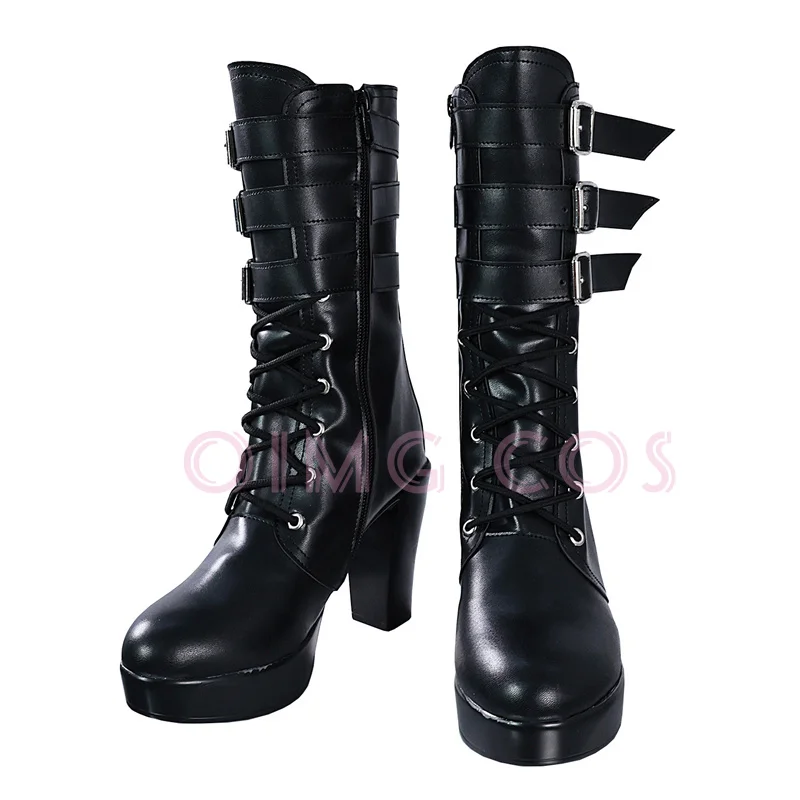 Zenless Zone Zero Ukinami Yuzuha Cosplay Schuhe Chinesischer Anime-Stil Halloween für Männer Spiel