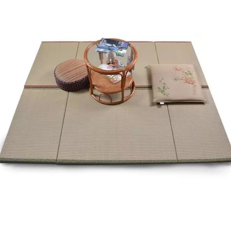 Japanischen Traditionellen Tatami-Matte Futon Matratze Fest und Bequem Natürliche Ansturm Gras Für Meditation Raum Yoga Zen Zimmer