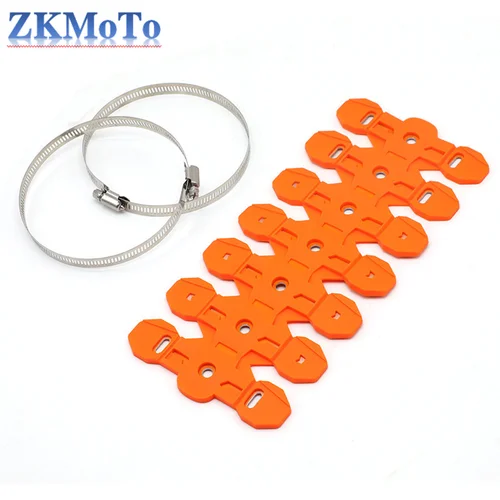 Imagen 2 del producto Protector Universal de cubierta de tubo silenciador de escape de motocicleta para KTM EXC300 EXC EXCF SX SXF XC XCW XCF XCWF Tpi 125-500cc