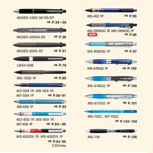 Imagen 2 del producto Recambio de borrador UNI japonés, cabezal de lápiz mecánico, borrador pequeño, M5-559, repuesto de goma, papelería SKS, 5 uds.