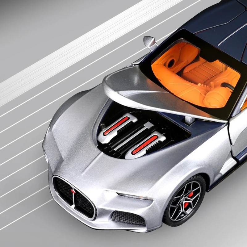 1:32 carro esportivo atlántico liga simulação modelo de carro fundição brinquedo infantil presente hobby coleção decoração