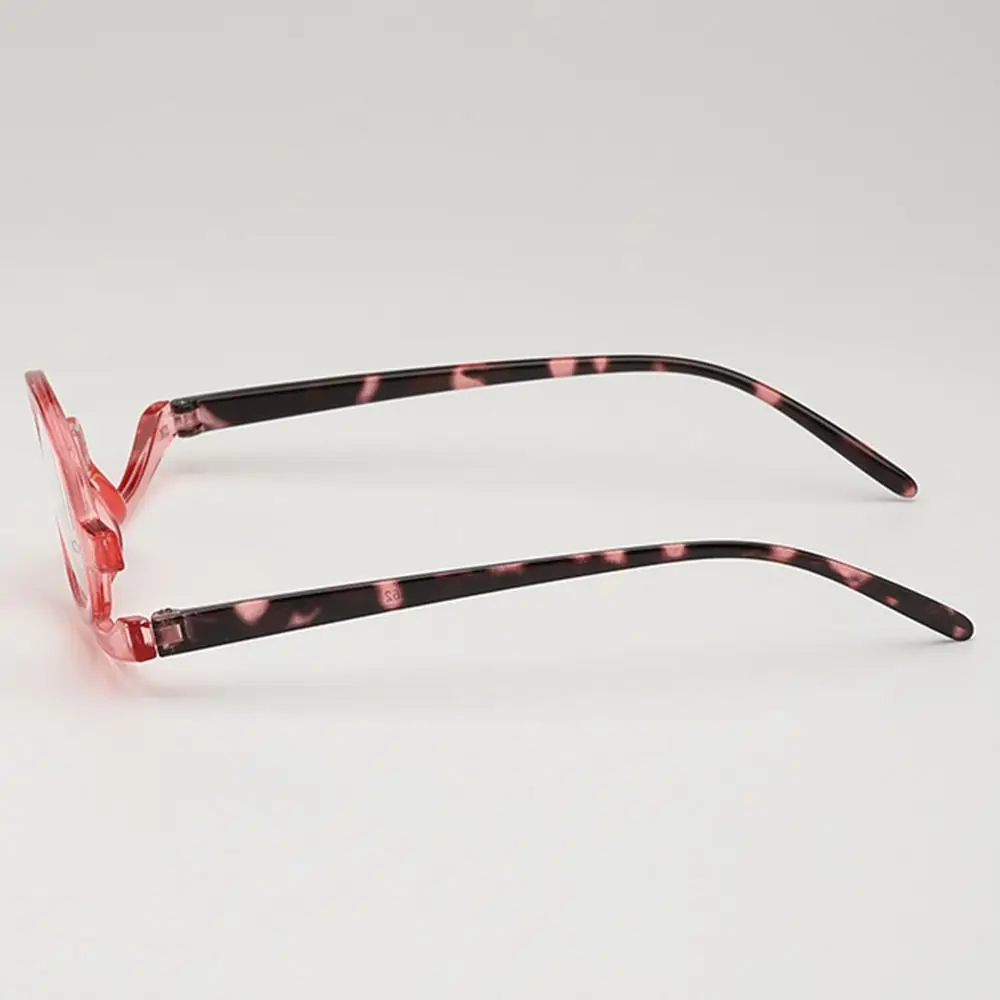 +1.0~+4.0 Diopter Rotating Makeup Reading Glasses Eyewear Vision Care Folding Eyeglasses Colourful Frame Magnifying Glasses