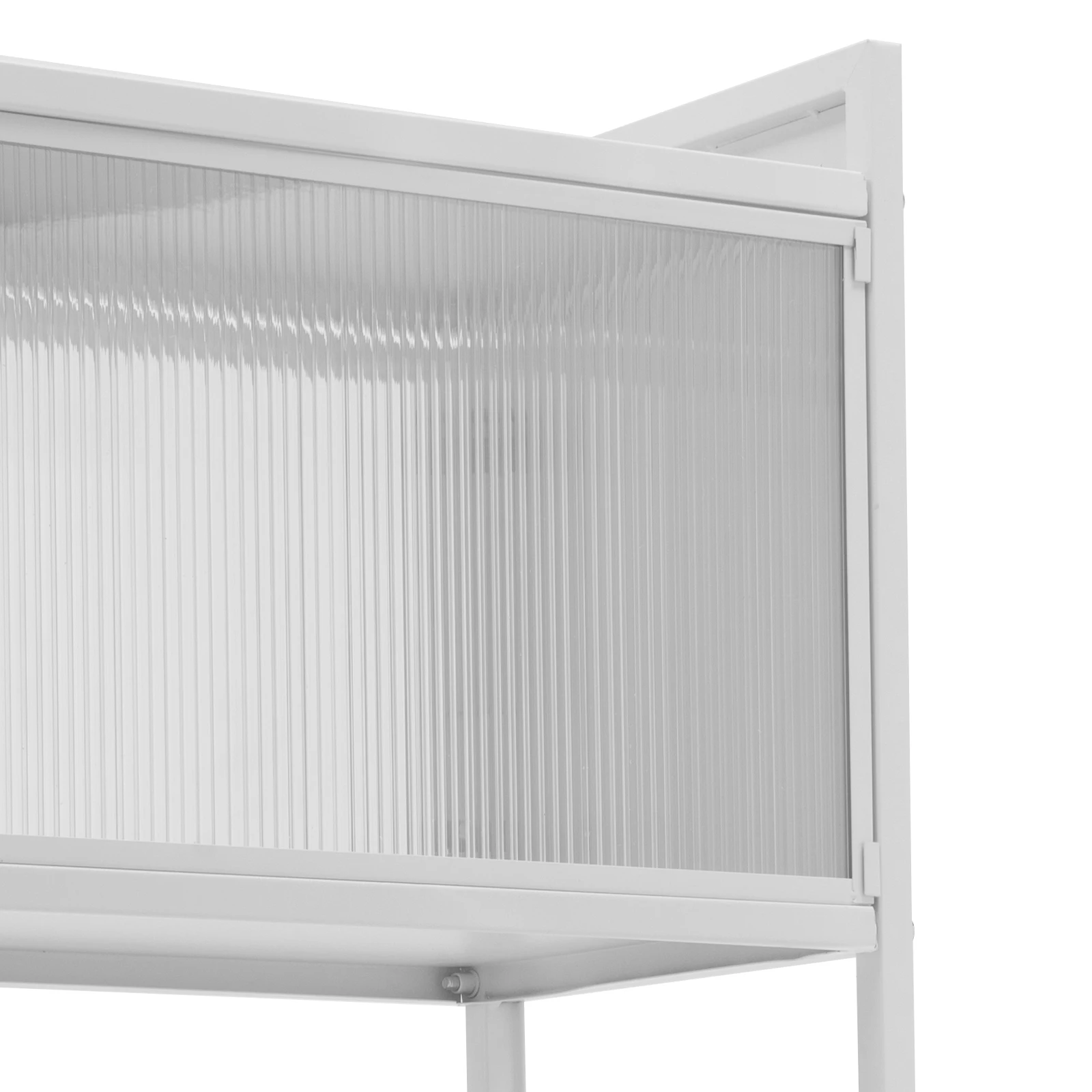 رف منظم المطبخ مكون من 4 طبقات، عربة دوارة مقاس 21.6 × 10.8 بوصة، رف تخزين المطبخ مع عجلتين فرامل، رف تخزين متنقل #6