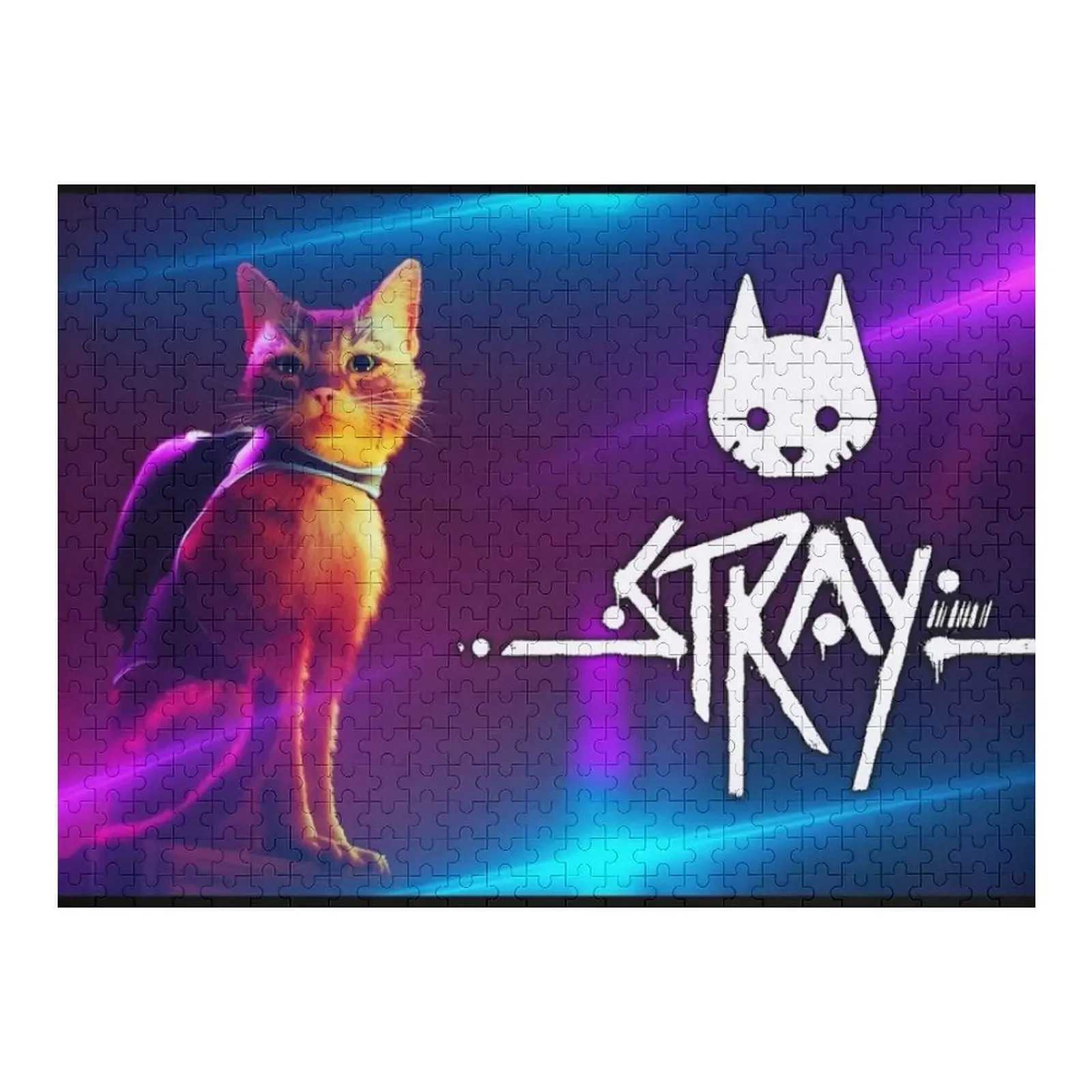 

Stray-Game/Stray Cat game Jigsaw Puzzle Custom Photo Custom Puzzle