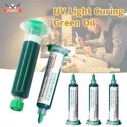 10CC UV Light Curing Soldering Green Oil for BGA PCB Mobile Phone Repair Mask Ink Circuit Board Protect Welding Fluxes Repair