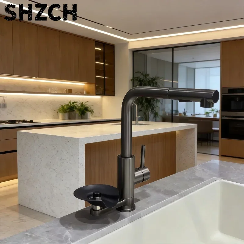 Kitchen Faucet Automatic Glass Cup Washer Pull Out  Sink Faucets Stainless Steel 304 Taps Kitchen Mixer Water Tap Crane