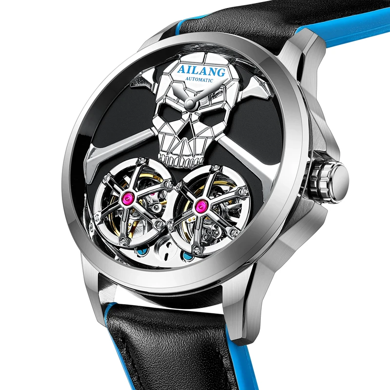 double-tourbillon-men's-watch-fashion-automatic-mechanical-watch-for-men-hollow-waterproof-skull-dial-luxury-man-wristwatch