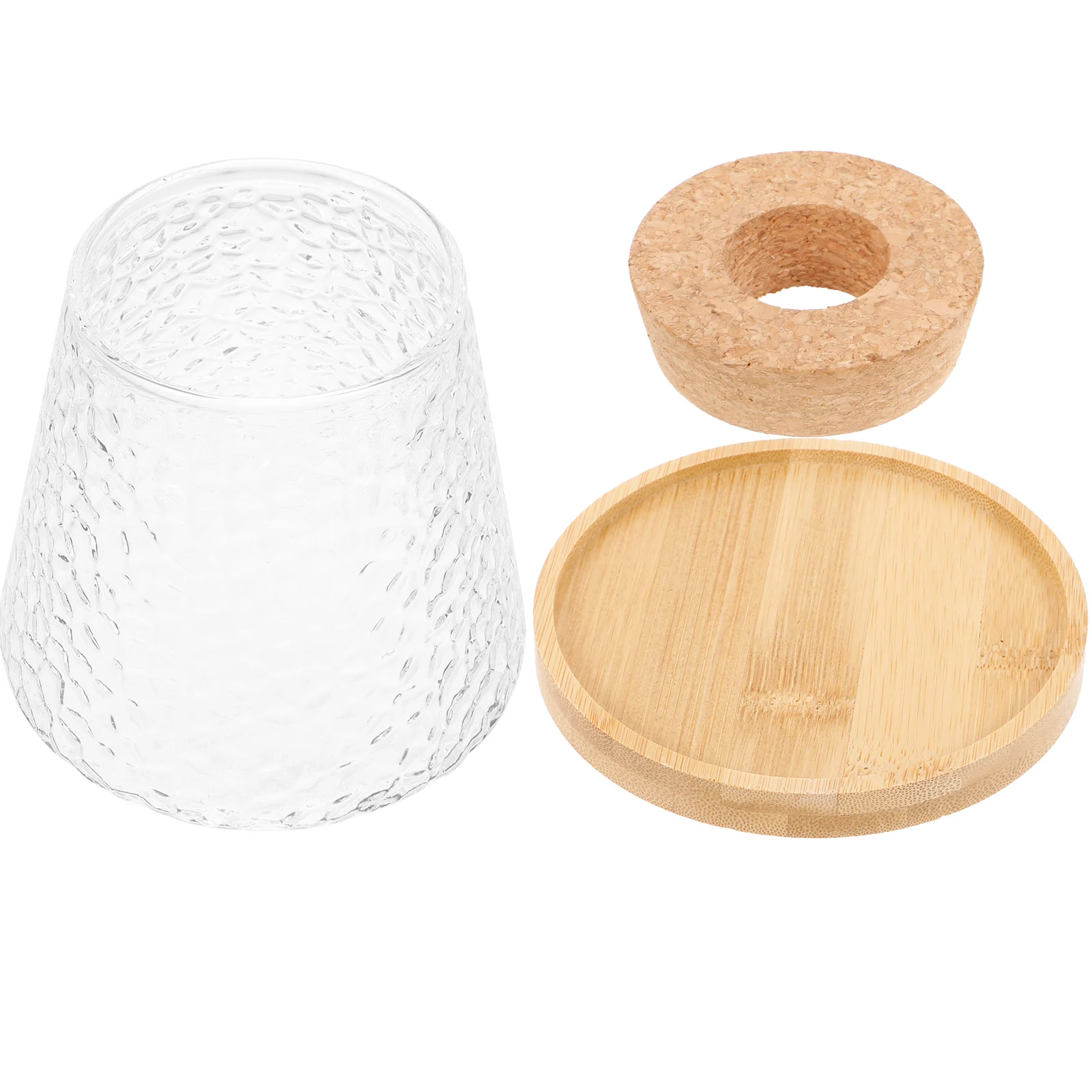 

1Set Glass Succulent Vase Clear Flower Holder Wedding Centerpiece Home Decor Avocado Sprouting Vase Avocado