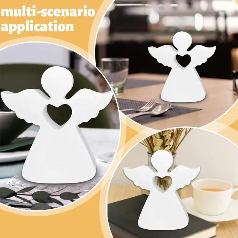 Molde de anjo 3d, vela de anjo, resina, molde de chocolate, molde de resina de anjo para fundição de resina, cera de vela, artesanato, decoração de casa