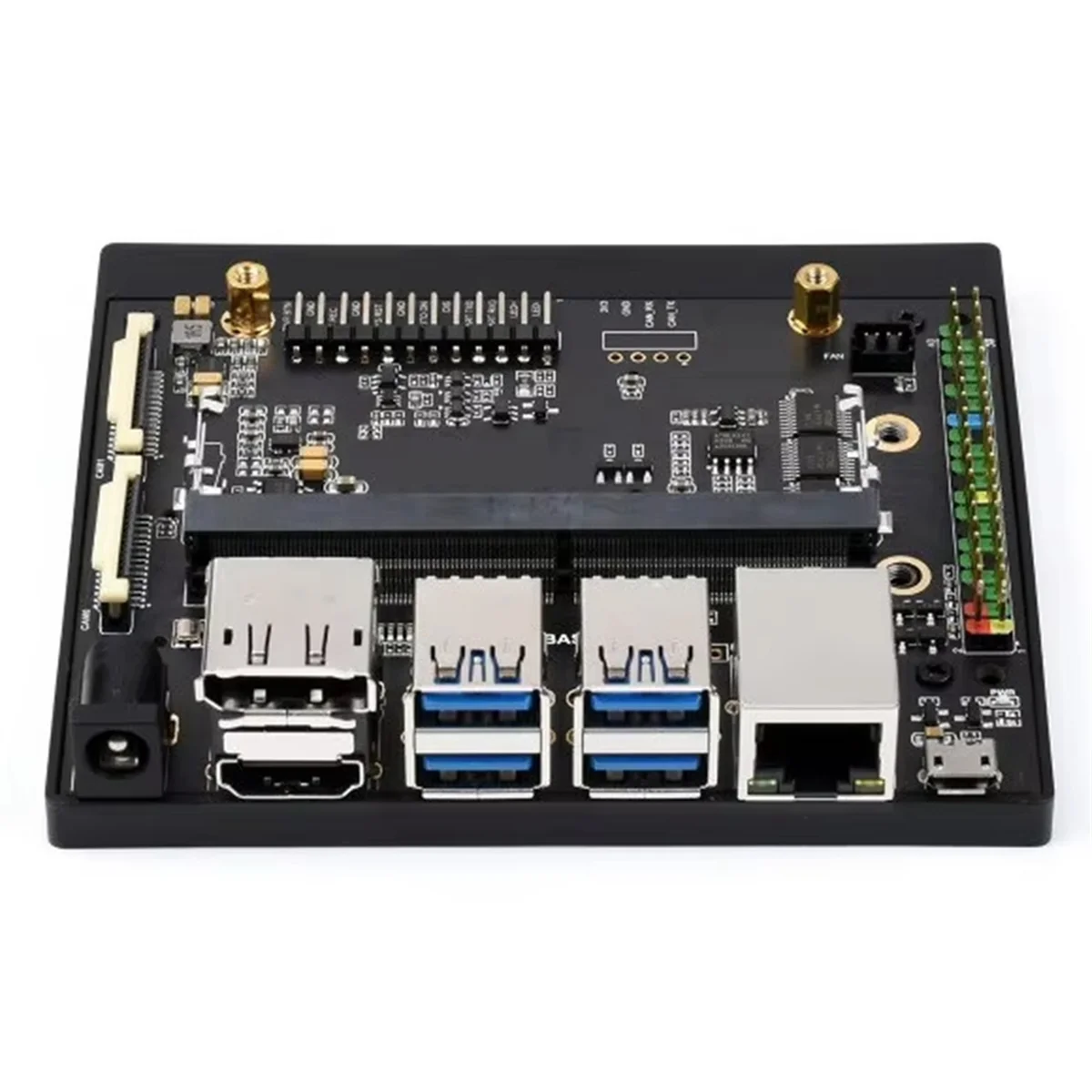 

#270Z For JETSON-IO-BASE-B Carrier Board for Jetson Xavier NX Expansion IO Board Module for Jetson Xavier NX Developer (Black)