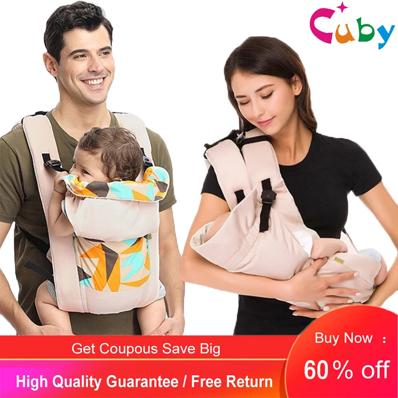 2022 Baby wrap carrier newborn Four Seasons Baby Sling For infants 0-36 Months Comfortable breathable strap Adjustable strap