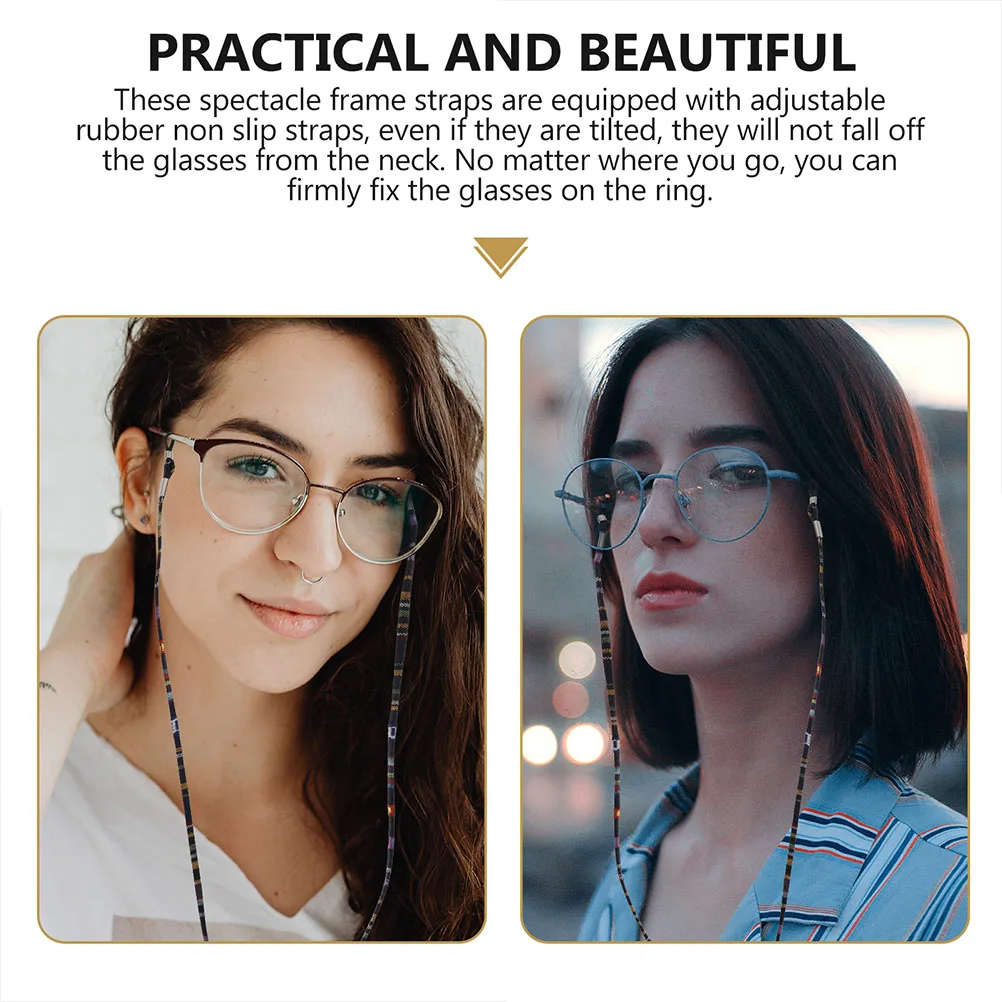 

10pcs Glasses Chain Portable Durable Eyeglass Rope Hanging Lanyard Strap For Running Camping Sunglasses Accessory Gift