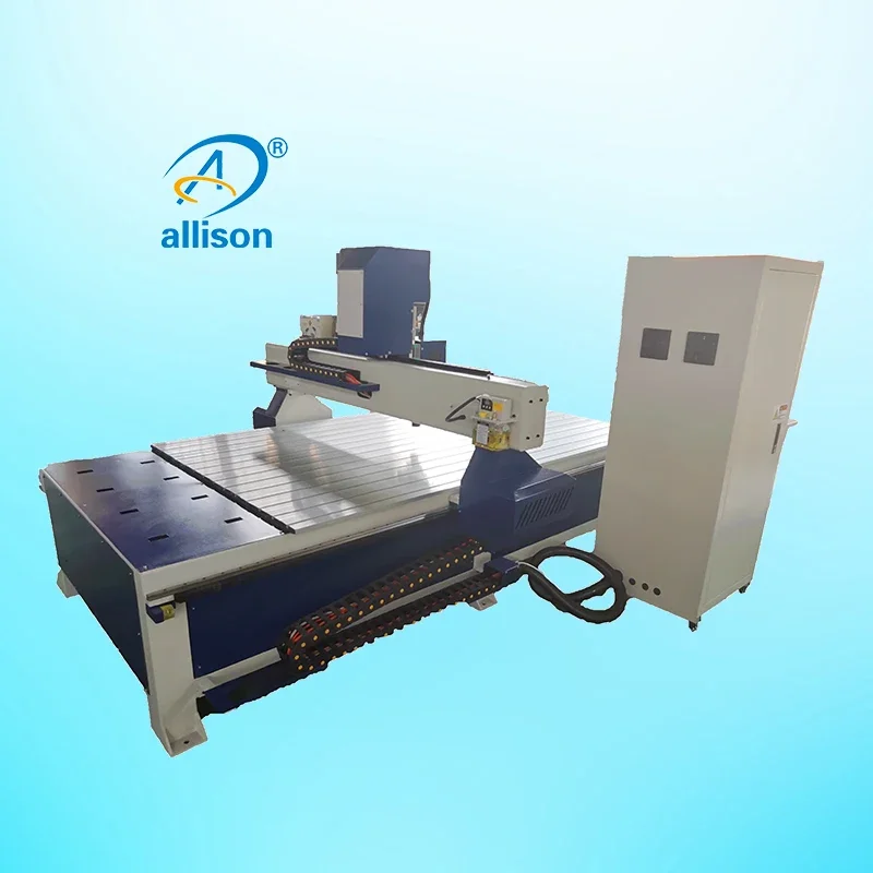 Allison Cnc Router 4 * 8ft 1325 Atc Cnc Hout Router Voor Mdf Snijden Houten Meubeldeur Maken