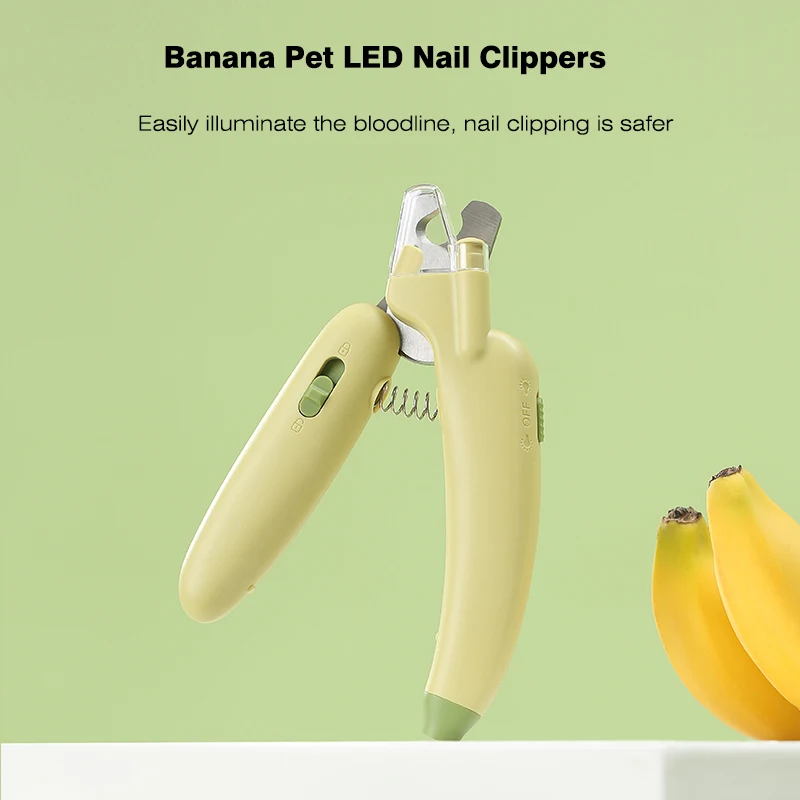 

Professional Pet Nail Clipper with LED Light Dog and Cat Special Scissors Multi-function Nail Trimmer Pet Claw Grooming Supplies