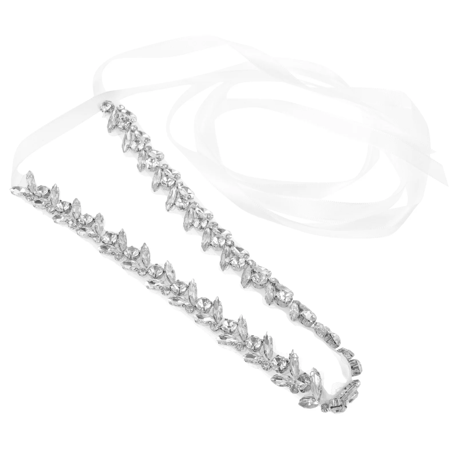 1 Uds. Faja nupcial con diamantes de imitación, cinturón elegante para boda, accesorio para vestido de fiesta, decoración para vestido de novia, faja para novia