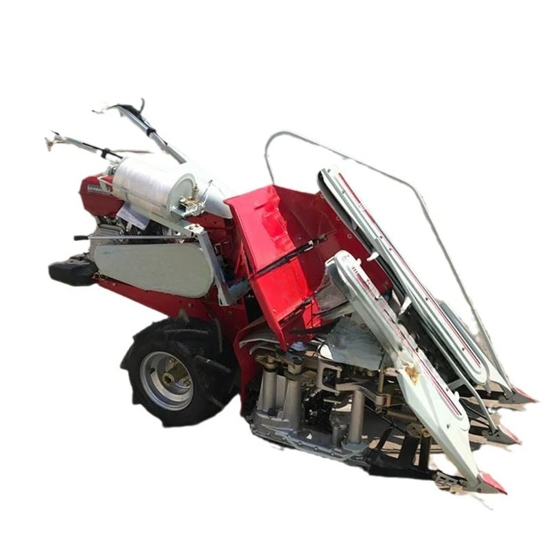 Rice and wheat harvesting and baling integrated machine, automatic self-propelled multi-functional cutting and baling machine
