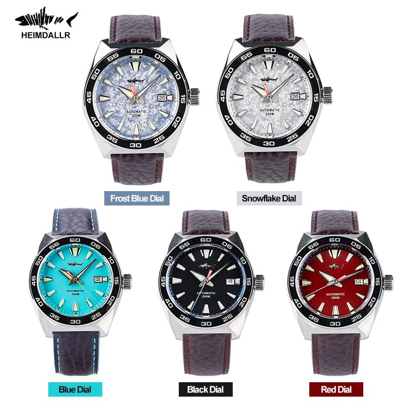 Heimdallr Monster Men's watches Diver Men Watches NH35A Automatic Movement 20Bar Waterproof Sapphire Luminous Luxury Watch Clock