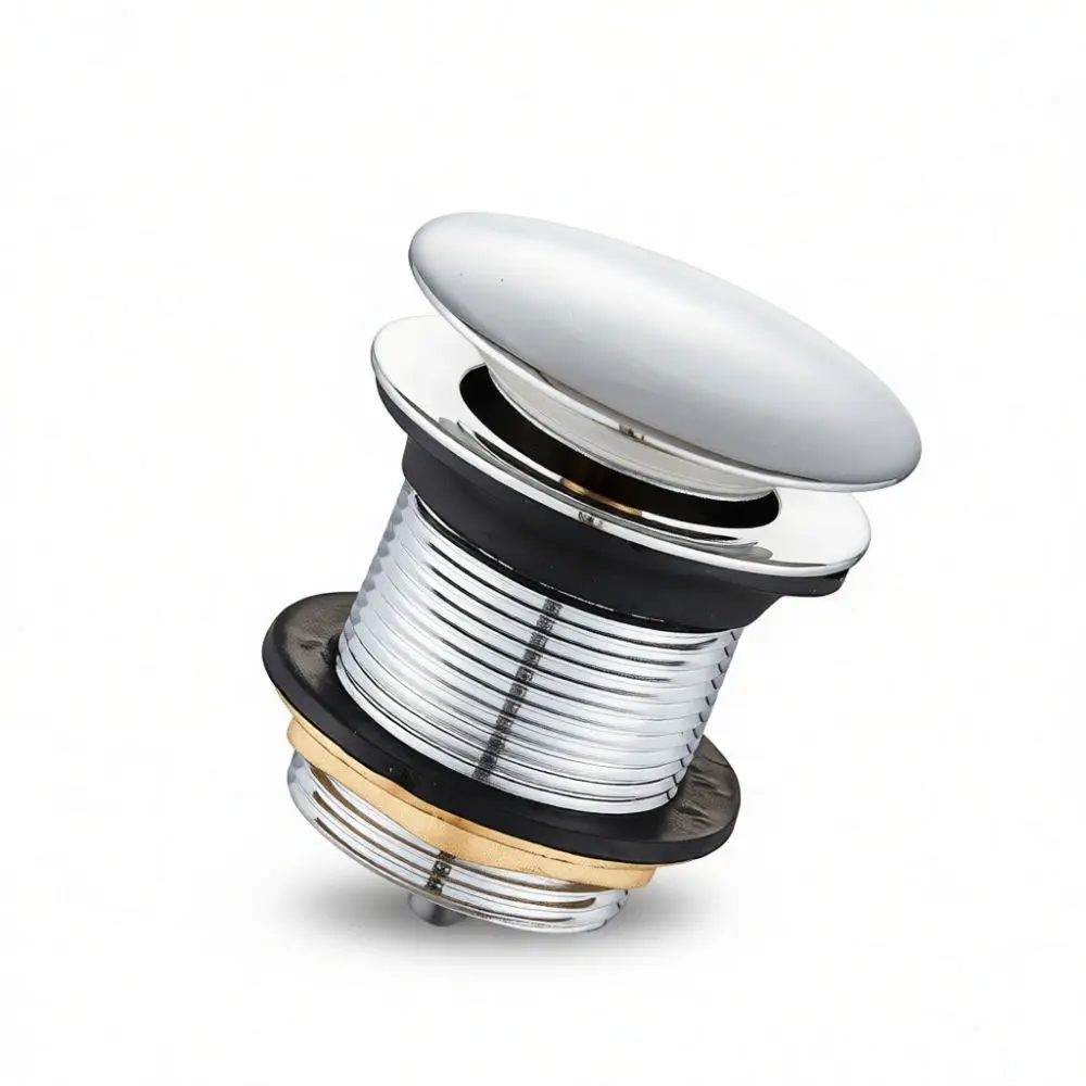 Durable Bathtub Drain Stopper Bounce Core Foot Operated Basin Sewer Filter Shower Room Plumbing Accessory Hardware