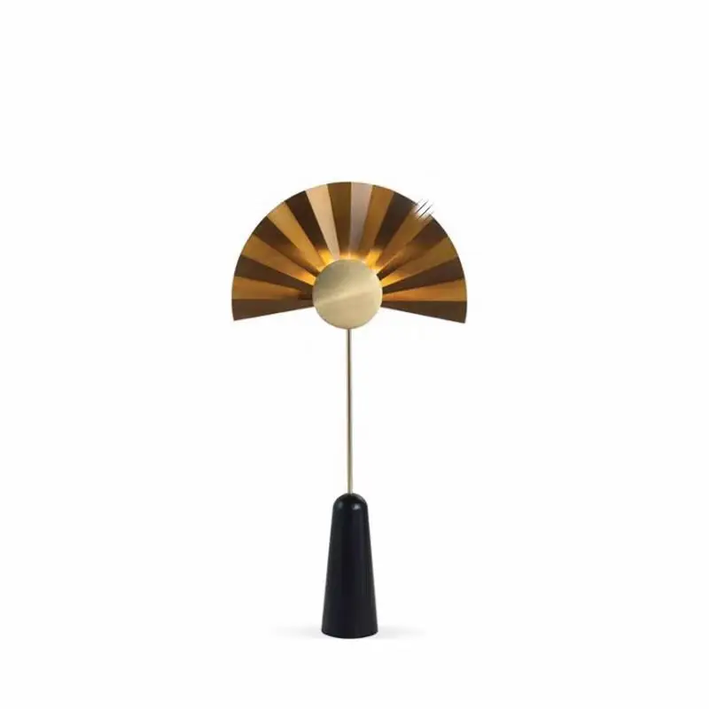 

Creative living room study bedroom bronze cafe model room floor lamp