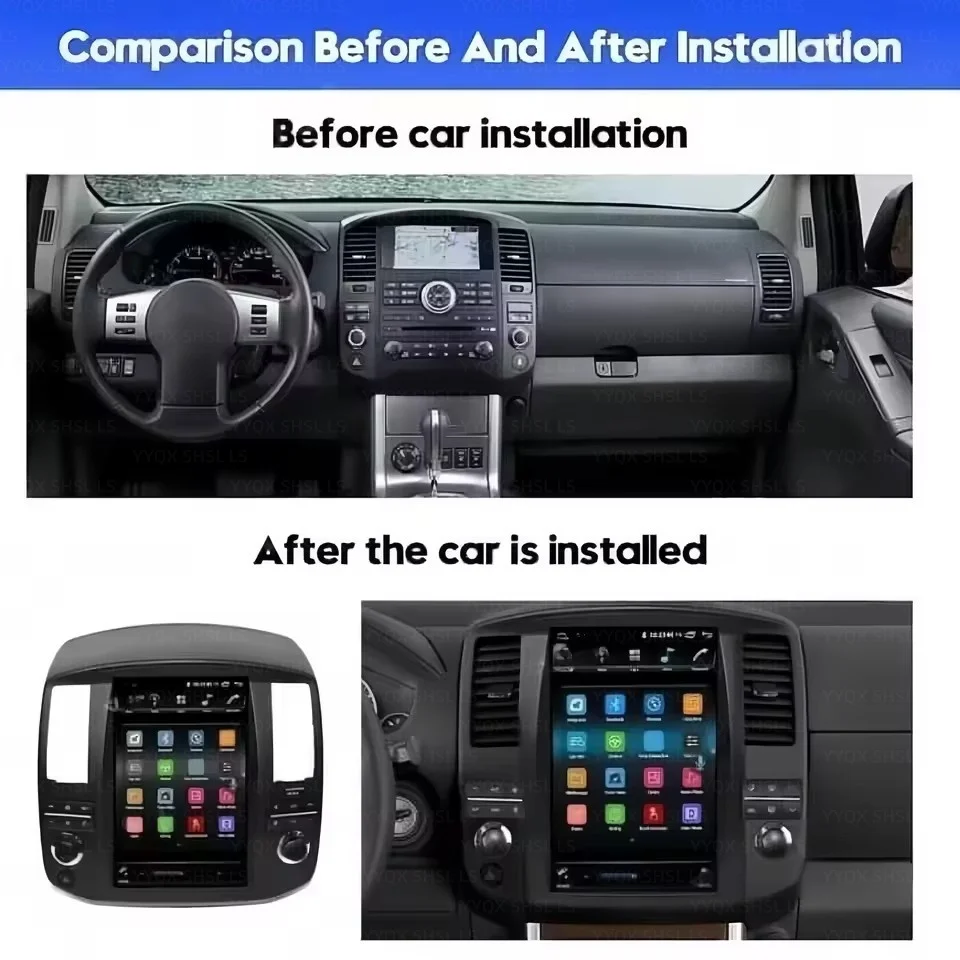 Android Car Radio For Nissan Pathfinder R51 2006-2011 Stereo GPS Navigation Multimedia Video Player Head Unit Carplay