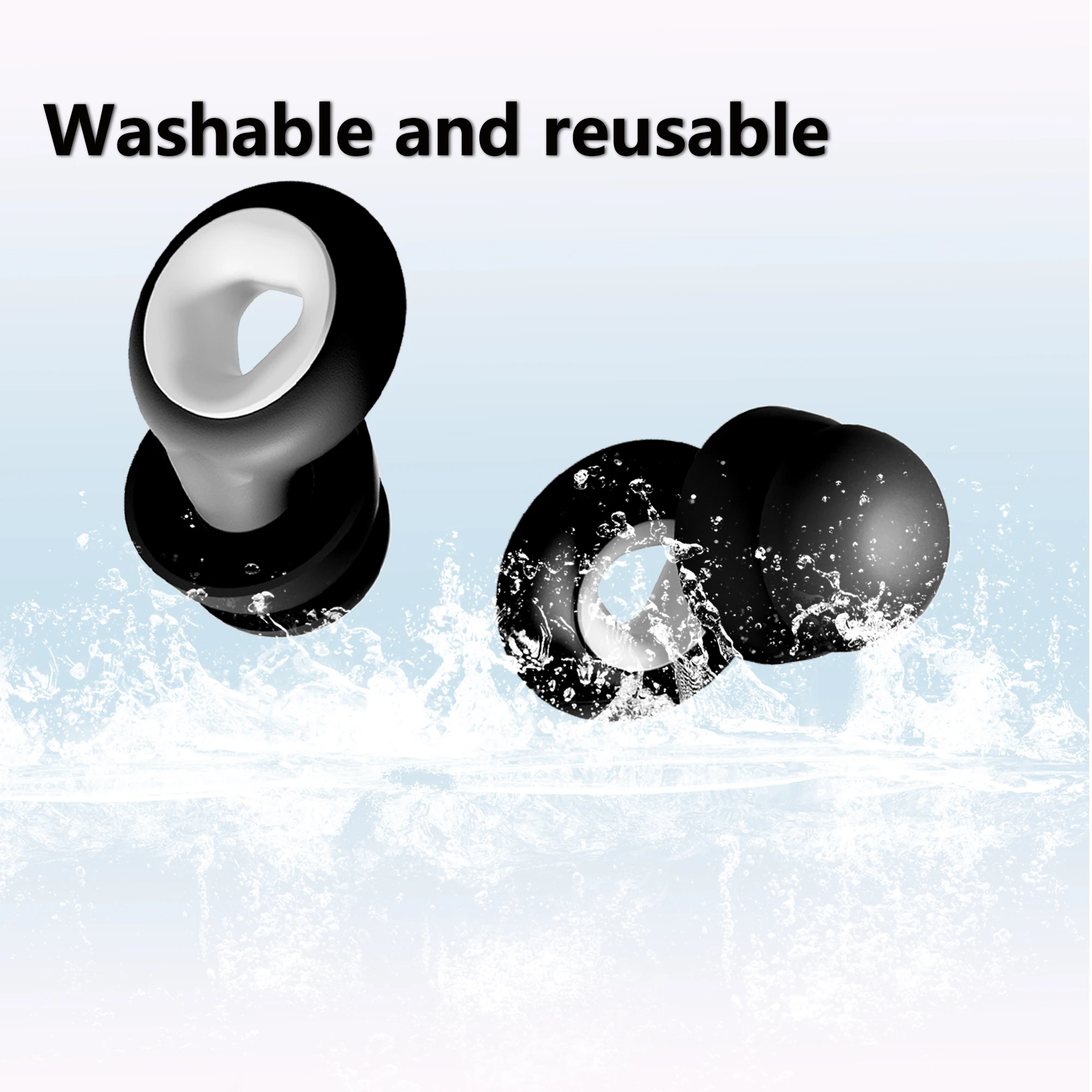HUAK Silicone Ear Plugs for Ch - Waterproof Swimming Earplugs Silicone ulasan dan harga