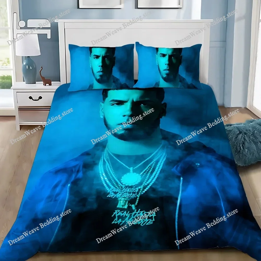 Anuel Aa Real Hasta La Bedding Set Single Twin Full Queen King Size Bed Set Aldult Kid Bedroom Duvetcover Sets 3D Print 2025