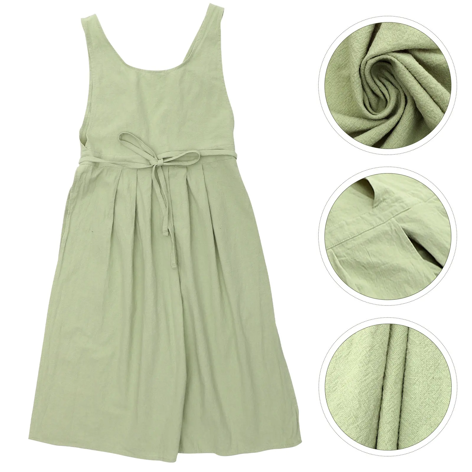 

High Quality Comfortable Cooking Apron for Kitchen Baking Cafe Shop Bar Restaurant Hotel Workshop Gardening Art Painting Multi