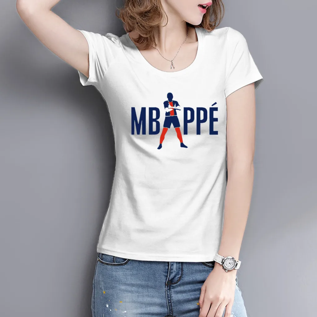 Tshirt France Football Team Kylianer and Mbappé and Mbappe Football Team T-shirt Graphic Activity Competition Movement Title