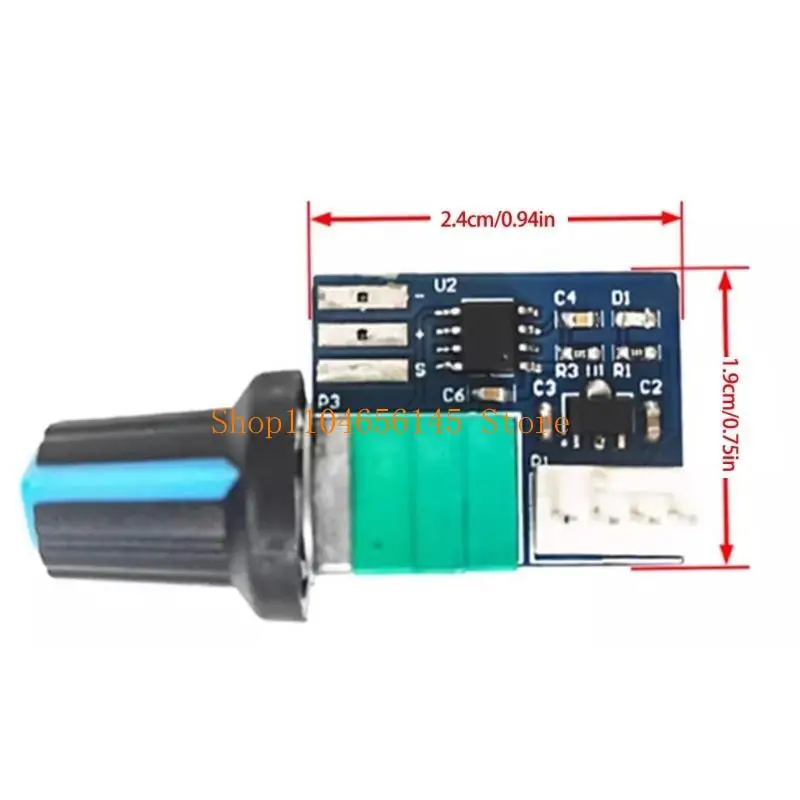 Bộ điều chỉnh tốc độ quạt của bộ điều khiển quạt đơn 5asd 12V