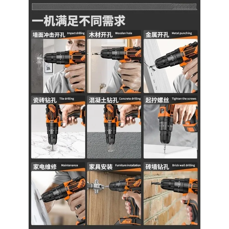 Tool set Household toolbox Multifunctional hardware maintenance Daquan Home electrician Full set of combination Car drill