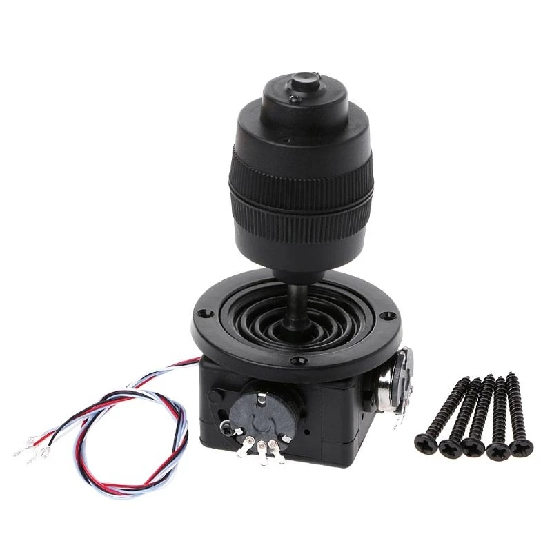 

4-Axis Plastic Joystick Potentiometer For JH-D400X-R4 10K 4D with Button Wire，10K Potentiometer with Button for JH-D400X-R4