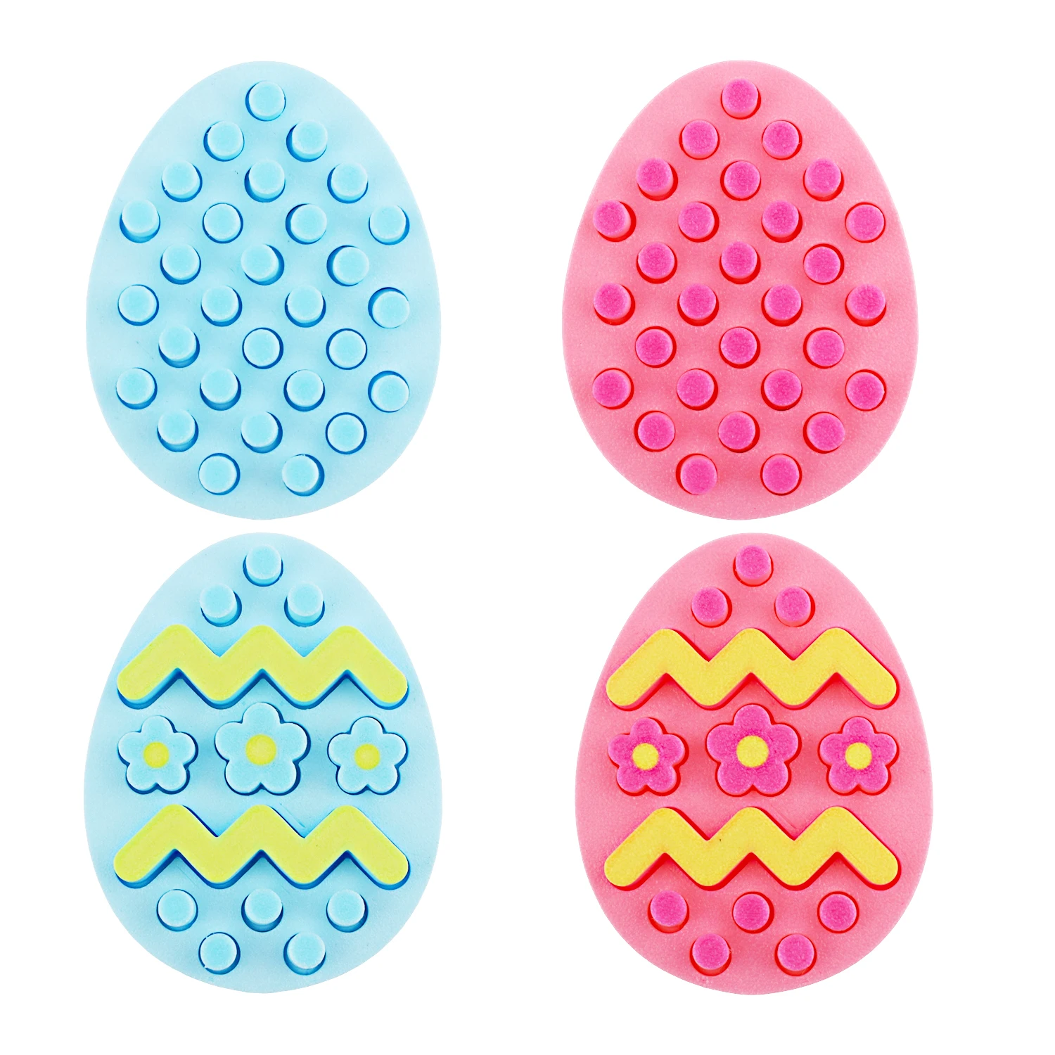 

3D-печать, декомпрессионная цветная модель яйца, декомпрессионная игрушка, украшение для рабочего стола