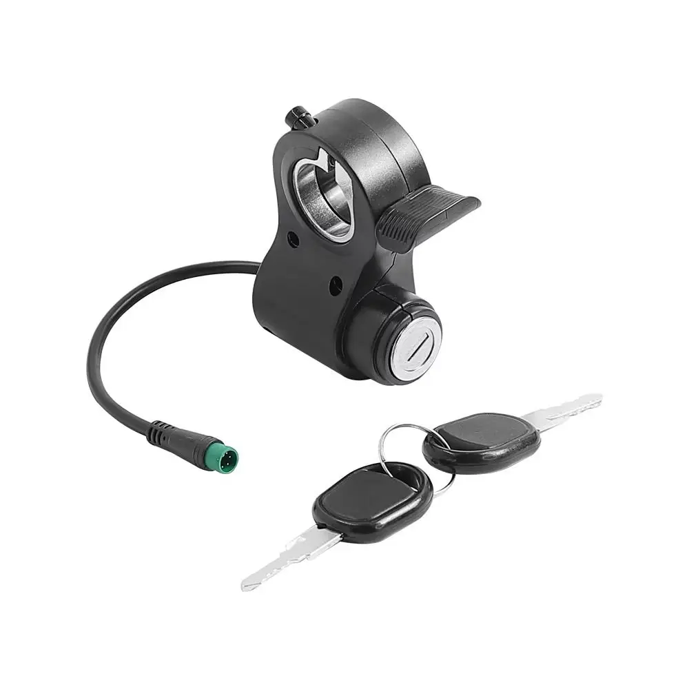 2 Key Ignition Barrel With Lock Key Speed Dial Control Key Switch Thumb Throttle Accelerator Durable On/Off Pit ATV Bike