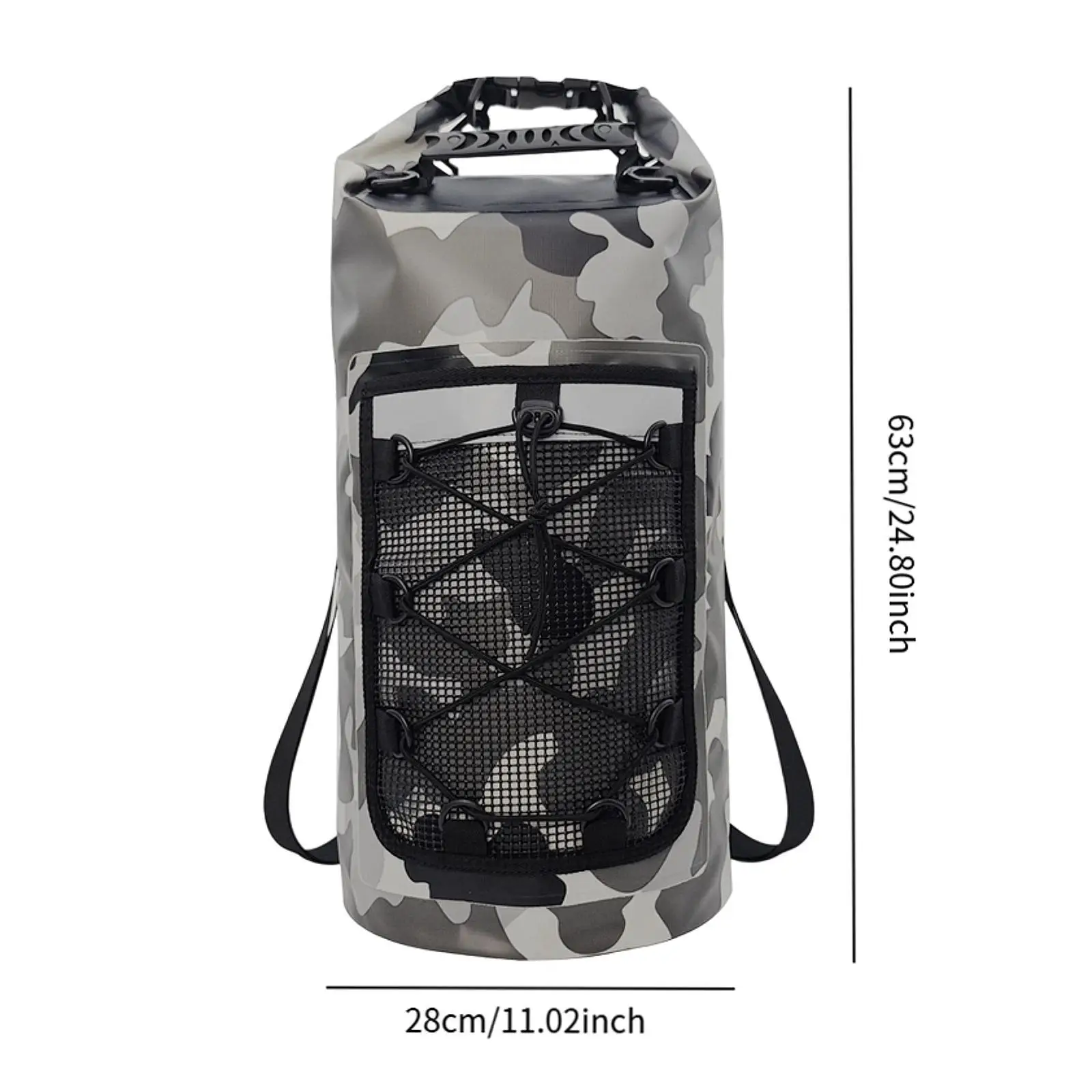 Waterproof Dry Bag Multifunctional Keeps Gear Dry with Handle with Reflective Strip Storage Bag for Kayaking Rafting Beach