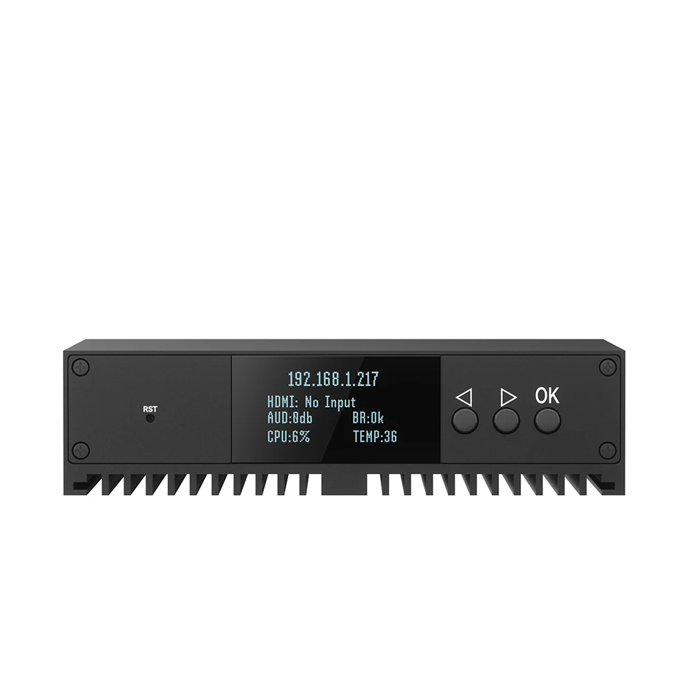 Link Pi ENC1Pro dekoder NDI HDMI 4K 60fps SRT RTSP/RTMP/HTTP/HLS YouTube ultra-hd Input siaran langsung multi-protokol