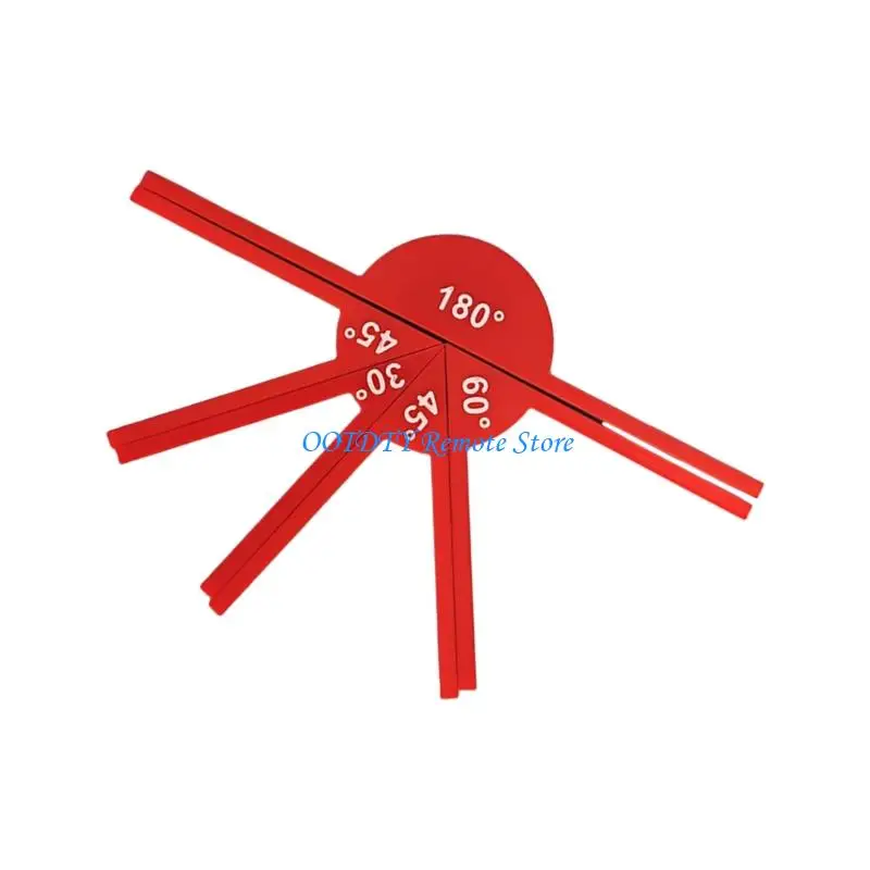 Professional Measuring Ruler Multiunctional Protractor Gauge Tool