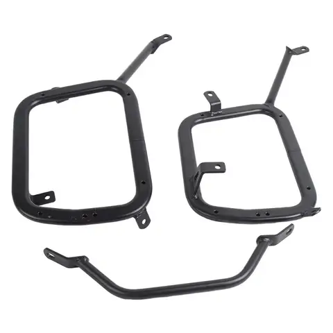 안장 가방 지원 측면 수하물 상자 홀더 Benelli TRK 502x TRK502X 수하물 캐리어 지원 홀더 용 안장 가방 브래킷