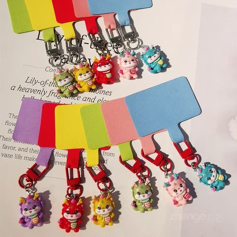 

Cartoon Cute Dragon Baby Pendant Buckle Pendant Cute Wind Clip Small Pendant Decorative Phone Case Anime Lanyard Key Strap