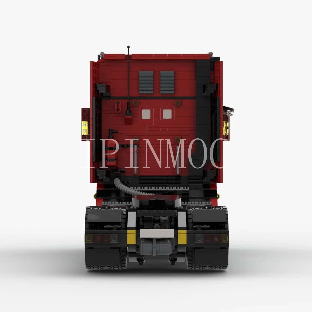 Moc-56484×2 SEMI TRUCK Model With PDF Drawings Building Blocks Bricks Kids DIY Toys Birthday Christmas Gifts