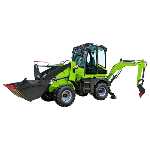 Nicosail Heavy Duty Backhoe Loader Euro 5 Engine CE Certified Multifunctional Construction Digger Loader for Farm Garden