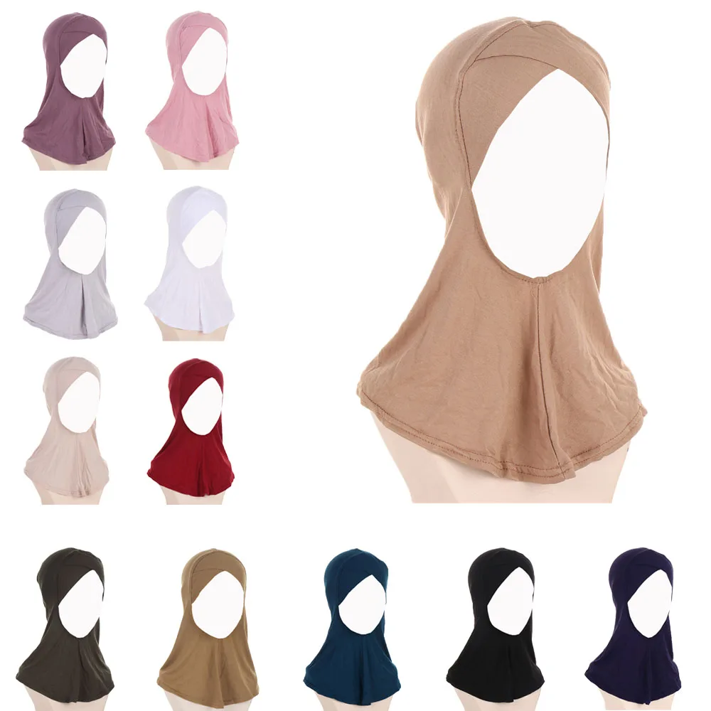 

Women Muslim Underscarf Veil Hijab Head Scarf Turban Head Neck Cover Islamic Inner Hijabs Cap Ninja Bonnet Hat Turbante Mujer