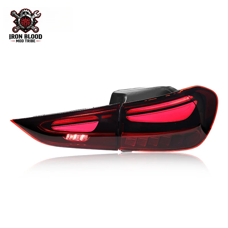 Suitable for 2020-2023 Mercedes-Benz GLA tail light assembly W247, modified with new scanning LED running lights and turn signal