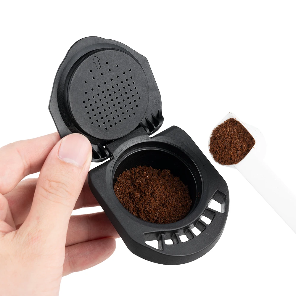 Dolce Gutto Coffee Bean Clip Adapter Dolce Gutto Coffee Powder Mini Me Piccolo XS Genio's DIY Flavor Espresso Machine icafilas