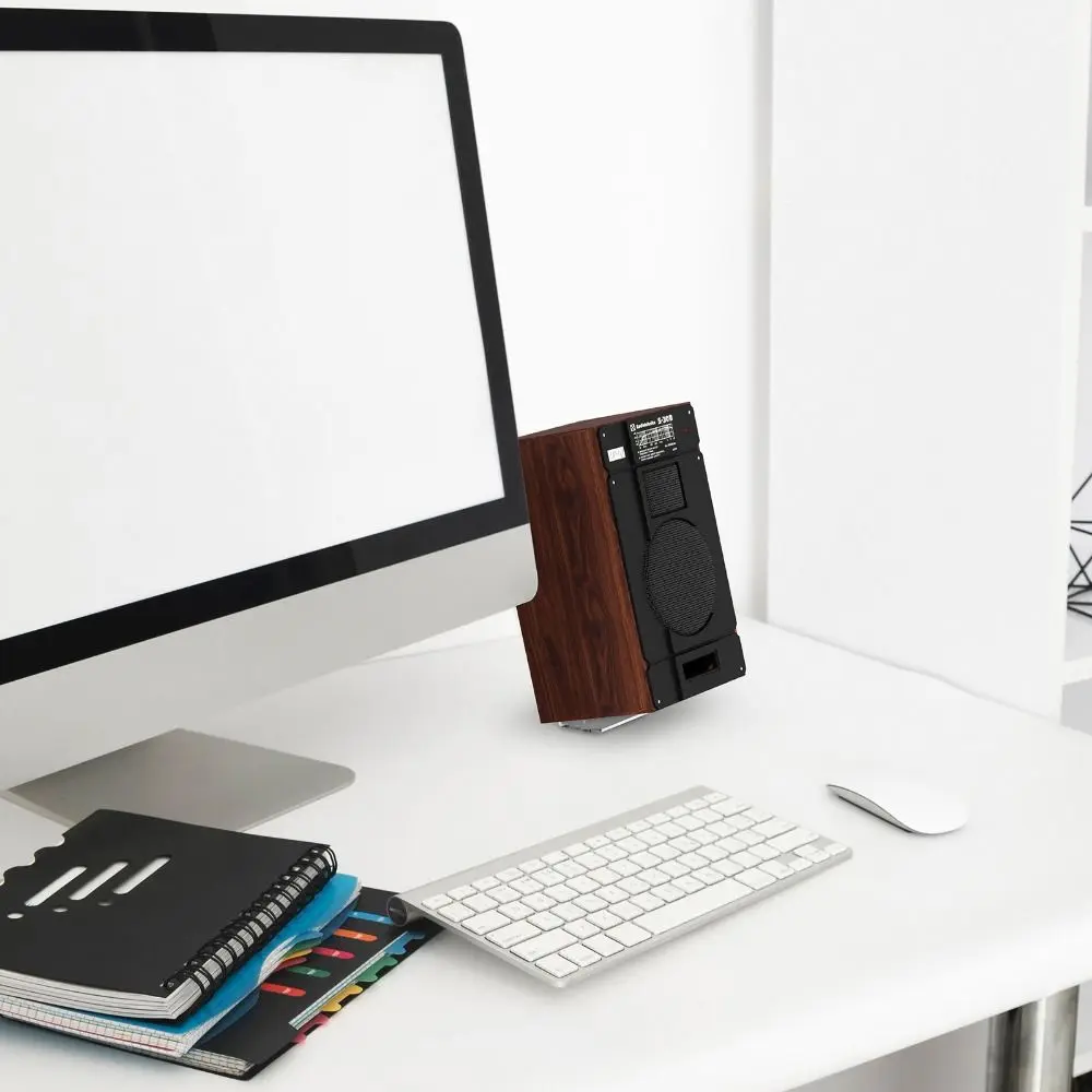 

Inclined Design Speaker Desktop Stand Shock Absorption Stable Desktop Sound Stand Base for Bose/JBL/Marshall